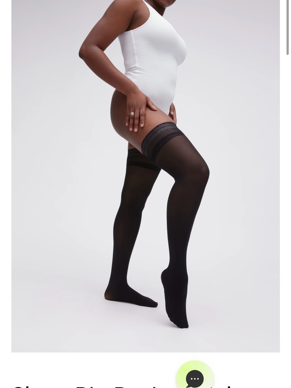 Sheer Thigh Highs Packaging